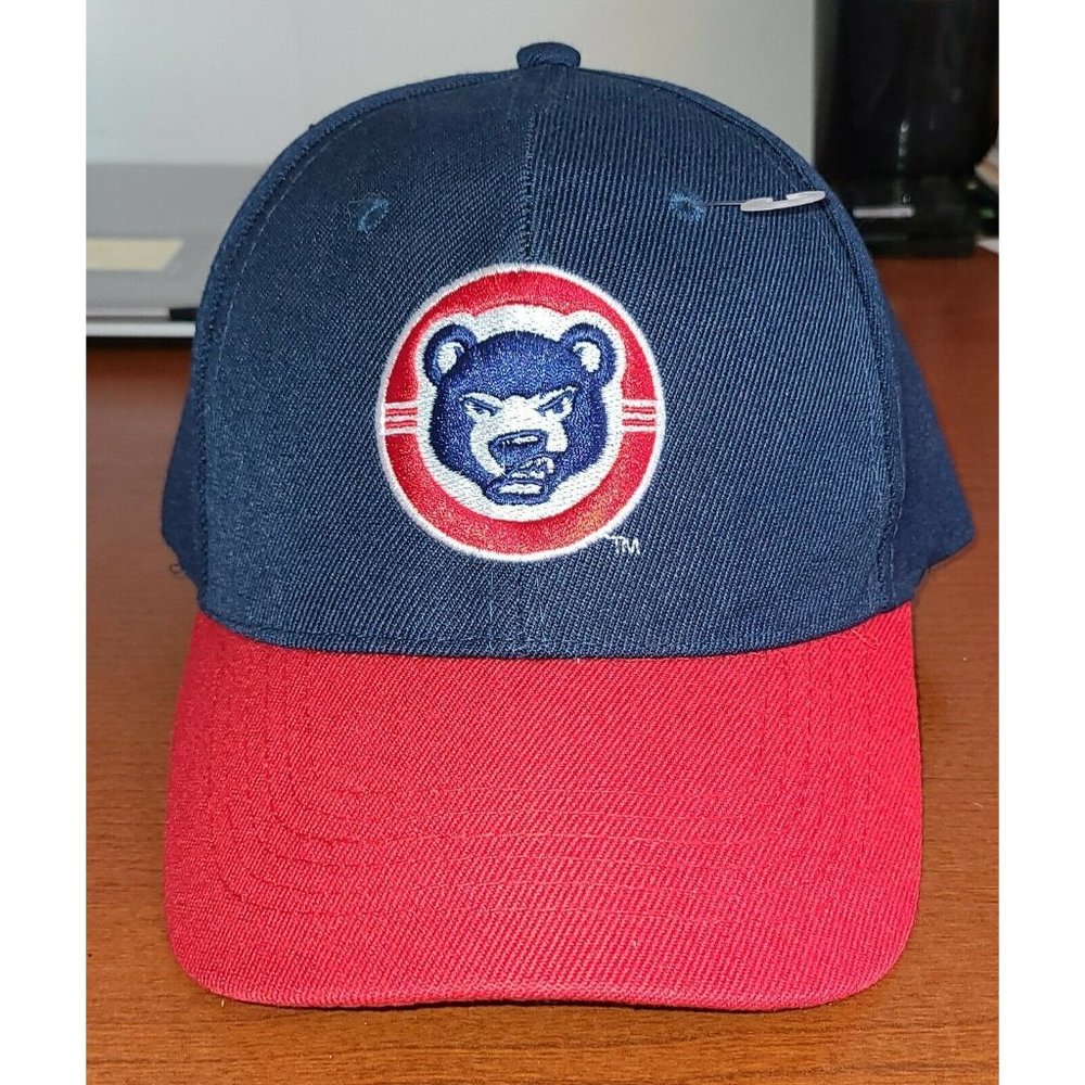 Chicago Cubs Baseball Hat Patch Adjustable Hook N Loop Back. New.  Tru Way